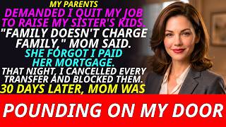 My Parents Demanded I Raise Sister's Kids — They Forgot Who Paid Their Mortgage