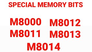 Mitsubishi PLC internal special memory bits and its timing #automation #mitsubishi #plc #programming