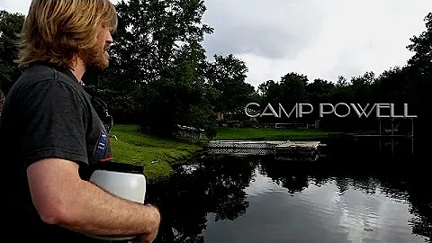 Camp Powell Lake front fishing Canadian geese  Joh...