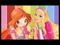 Winx club bloom and layla aisha daphne barbie elsa rainbow dash starlight glimmer amv