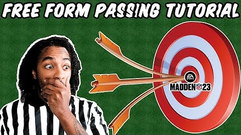 BEST FREE FORM PASSING TUTORIAL & SETTINGS FOR MADDEN 23 !!!