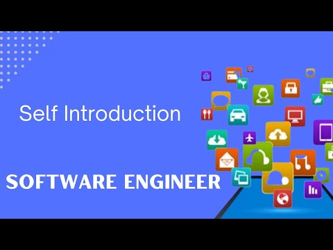 Self Introduction for Software Engineer - YouTube