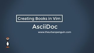 Creating PDFs Using Vim and AsciiDoc