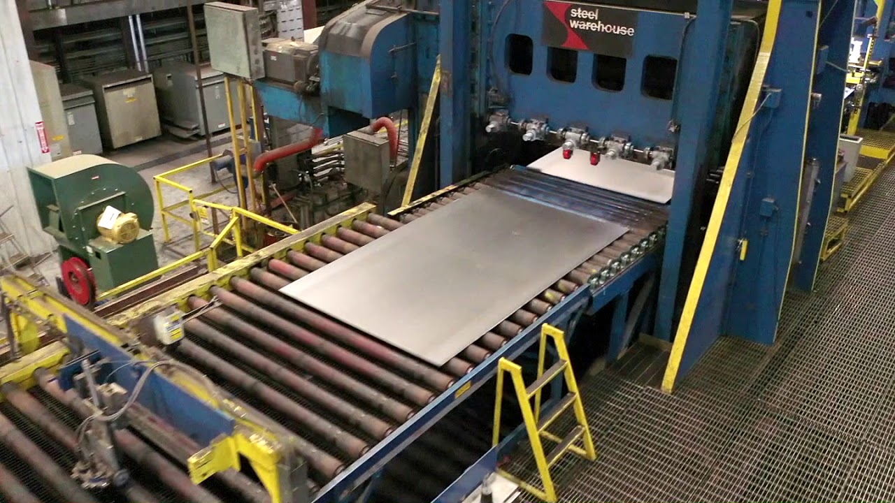 Temper Passing/Cut to Length Line - Steel Warehouse South Bend, IN