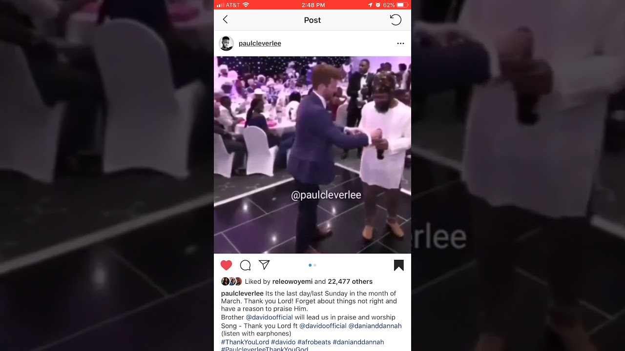 Watch Thank you LORD by PaulCleverlee on YouTube Watch Thank you LORD by PaulCleverlee on YouTube