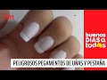 Alertan de peligrosos pegamentos de uñas y pestañas postizas | Buenos días a todos