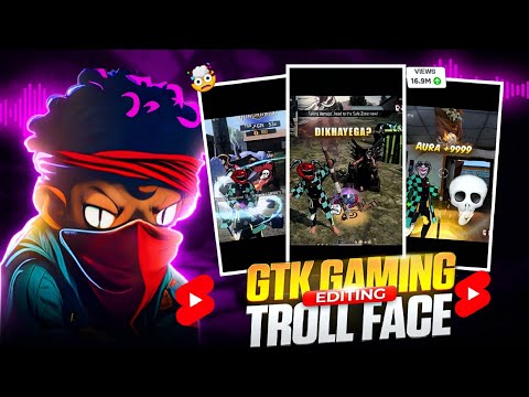 Viral Troll Face Editing Tutorial Like @gtk111ff @zoroffxx