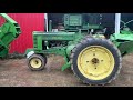 John Deere 237 corn picker basic removal from John Deere A