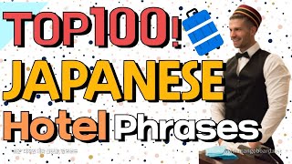 TOP 100 Must-Know Travel Phrases in Japanese (At the Hotel) | Slow Speed