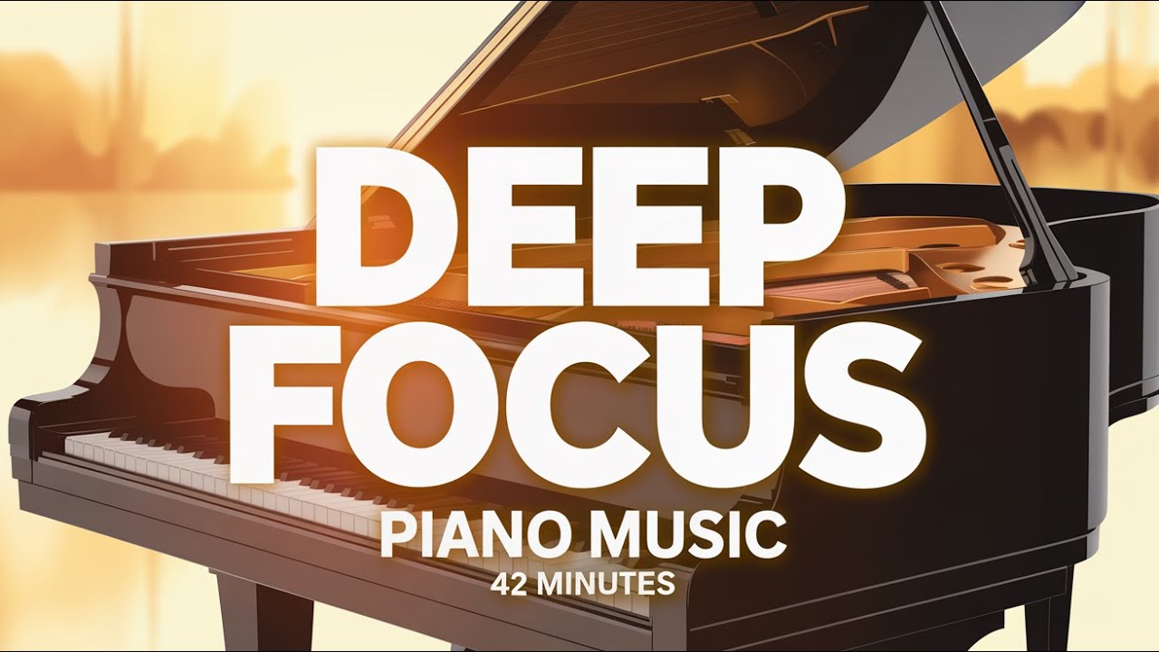 🎹 Deep Focus Piano Music - Perfect Background Music for Studying - YouTube