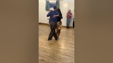 Studio T: Improvisation social front boleos #improvisation #tango #tangolesson