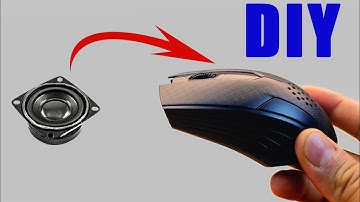 " DIY Bluetooth speaker from an old computer Mouse -Step-by-Step Guide!"