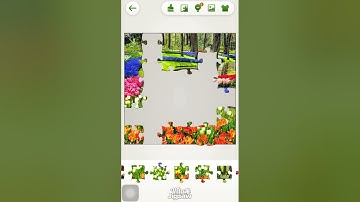 Jigsaw puzzles  #gaming #puzzlegame #jigsawpuzzle #relaxing #puzzle #flowers #naturelovers #nature