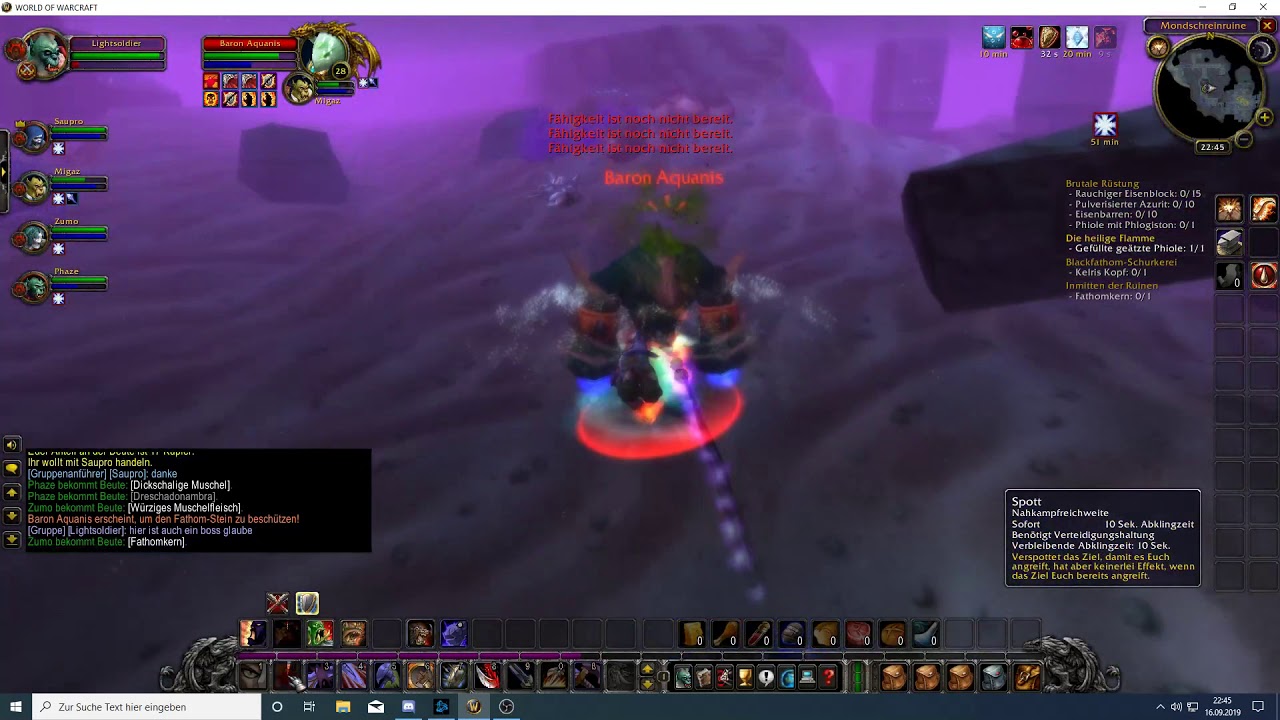 Inmitten der Ruinen | Amid the ruins | BFT Quest | GM Wolf | World of Warcraft Classic | HD