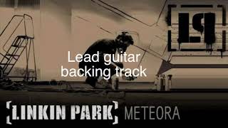 Video thumbnail of "Linkin Park-Faint lead guitar backing track"