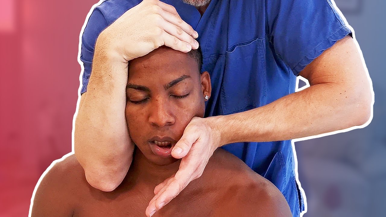 Personal Trainer’s Jaw CRACKED 😮 | ASMR Chiropractic Treatment