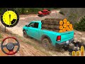 Offroad Jeep Driving Simulator - SUV 4x4 Cargo Prado Driving 2024 - Android GamePlay