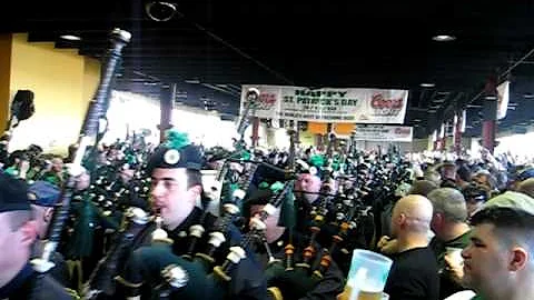 The NYPD Emerald Society Pipe and Drums - garry owen