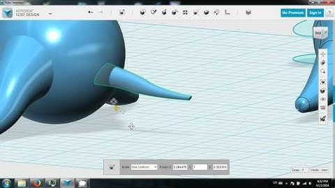 Autodesk 123D - Fishy Monster - Part 3
