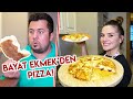 BAYAT EKMEKTEN PİZZA YAPTIK! MÜKEMMEL OLDU #evdeyap