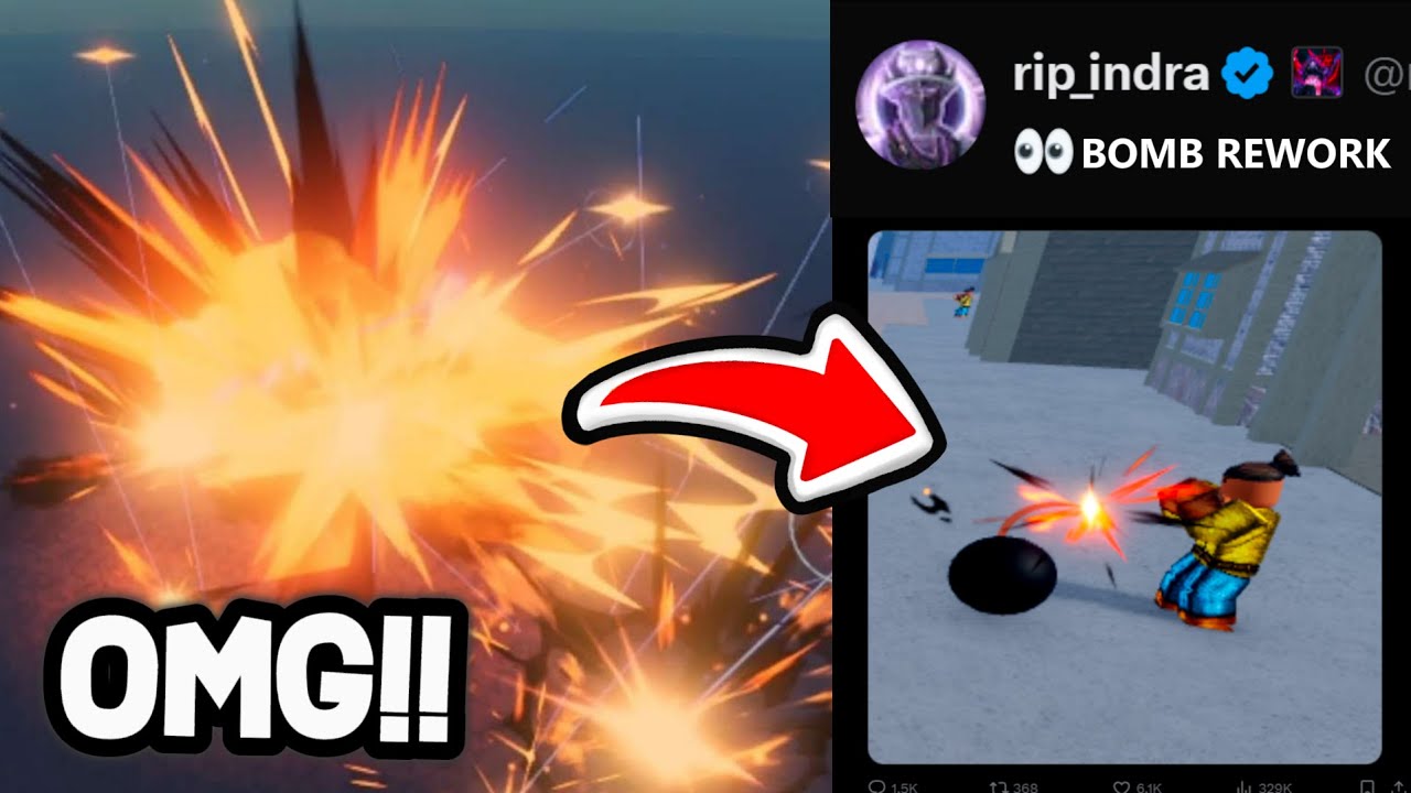 OMG... New Bomb Rework Is INSANE in BLOX FRUITS - YouTube