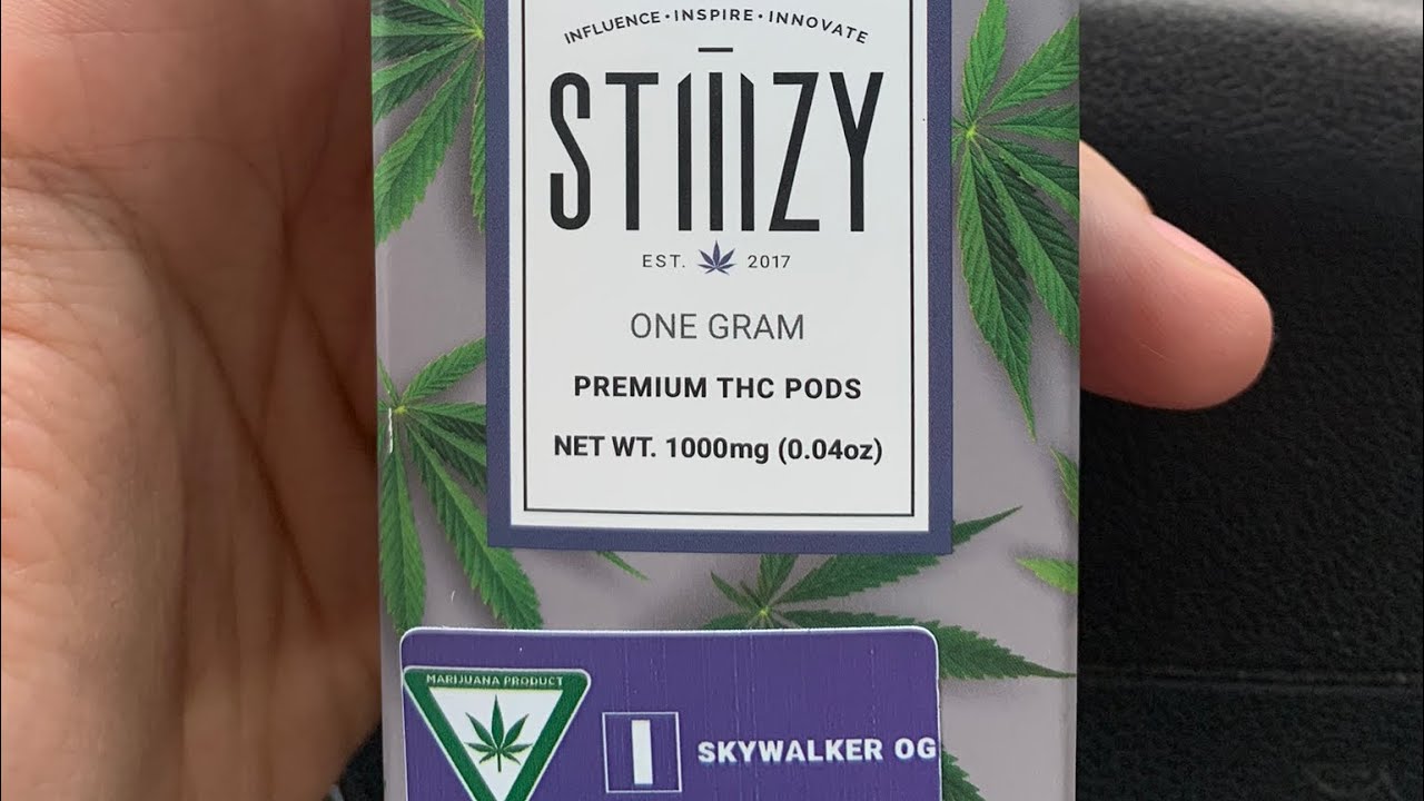 Stiiizy SkyWalker OG Pod Review!! (Highest I've been in ...
