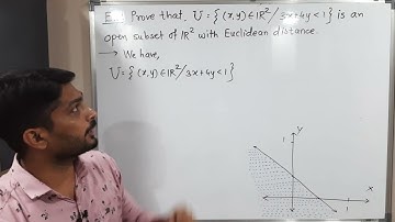 Metric Spaces | Lecture 33 | Example of Open Subset of R2