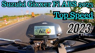 Suzuki Gixxer Fi ABS Top Speed Test || Partho Ghosh