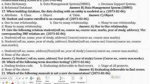 PSC #Computer Operator 2073-02-06,  #2073 #Quiz #computeroperator #asstcomputeroperator  #mcq