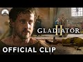 Gladiator II | Lucius and Emperor Geta Meet ft. Paul Mescal & Joseph Quinn | Paramount Movies