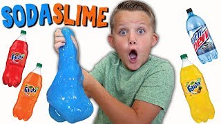 DIY Soda Slime with Real SODA!
