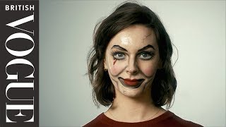 Easy Halloween Make-up: Creepy Doll | Vogue Beauty School | British Vogue