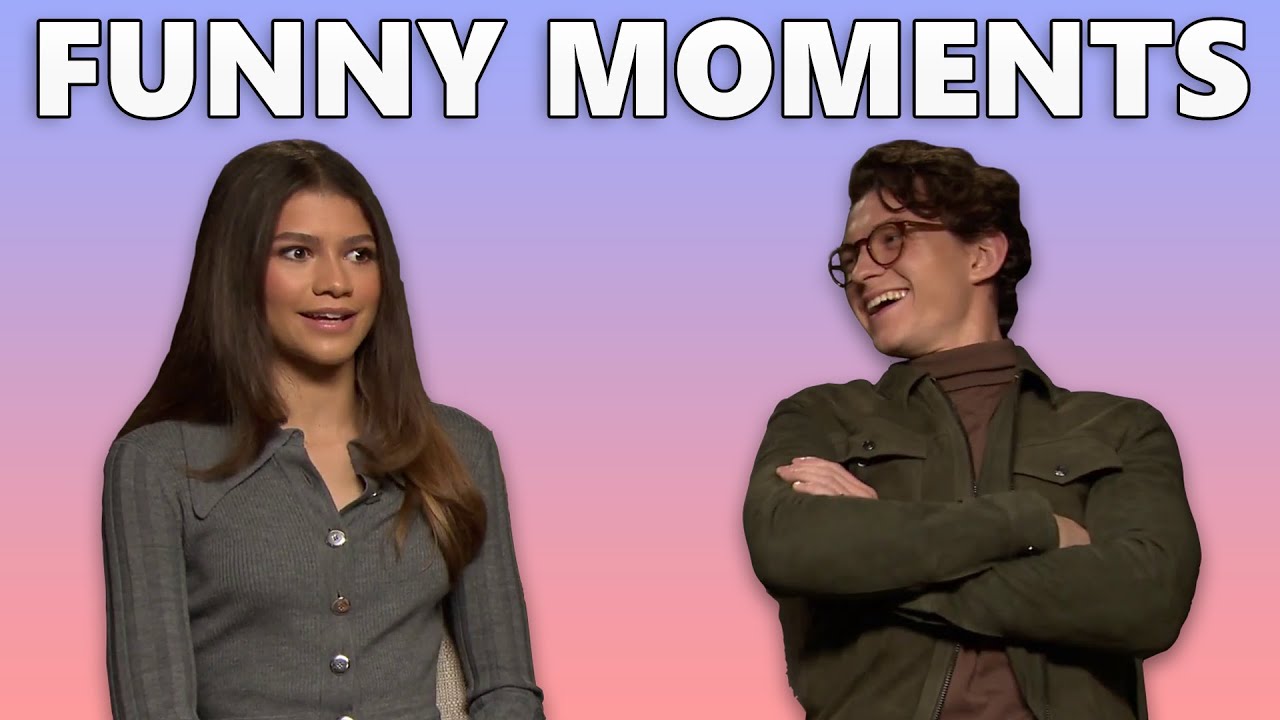 Tom Holland and Zendaya being funny