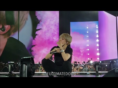 181006 JIMIN CRIED @ BTS 방탄소년단 Love Yourself Tour in Citi Field NYC Fancam 직캠