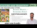 Class 6 English Hamara bharat incredible India Question answer | Poorvi Book | For Teachers & Tutors