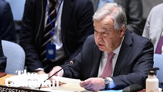 Middle East on the brink, says UN chief, amid growing concerns of Israel strike on Iran