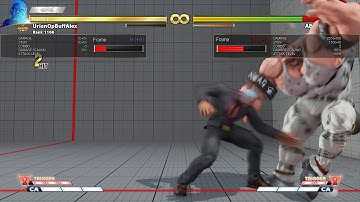 Abigaill headbutt loop after forward throw into corner