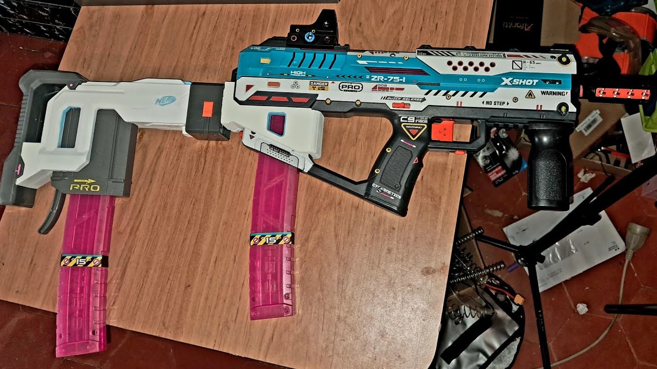 X-shot Skin's Pro Fury-X Mod 2 - YouTube