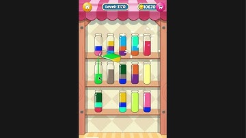 Water Sort Puzzle I Level 1170 I  Facebook I SOLVED