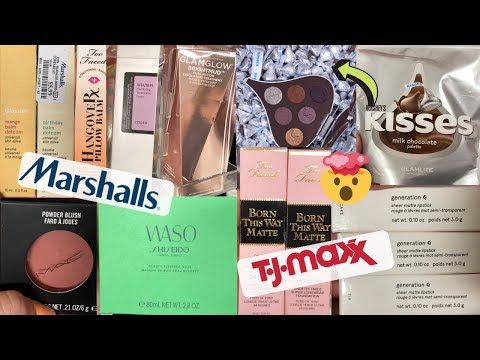 GLOSSIER AT TJMAXX?! MORE FROM TOO FACED, GLAMGLOW AND SO MUCH MORE! | MAKEUP AT TJMAXX & MARSHALLS