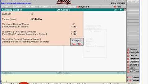 Recording of multicurrency transactions in tally 9