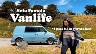 Solo Female Vanlife | A Chill Day Turns CREEPY