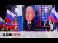 Putin addresses Moscow crowds after claiming landslide Russian election victory | BBC news