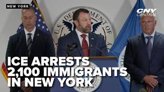 OPERATION ROTTEN APPLE ICE arrests 2 100 immigrants across New York in 30 days