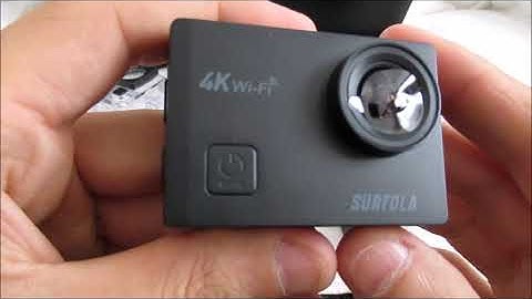 Surfola SF230 Action Camera - Unboxing and Video Test
