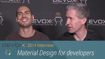 Devoxx 2014 Interviews: Material Design for developers