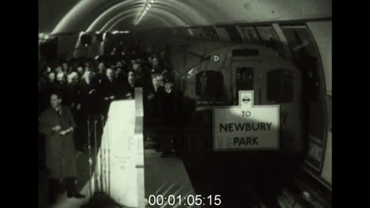 Central Line Extension; London Underground, 1930s-1940s - Film 1007590