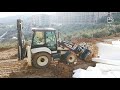 Hidromek ve Jcb çamur sıyırma