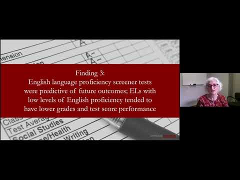 Groundbreaking Research on English Learners in Early Years: What Does it Mean for Policy & Practice?