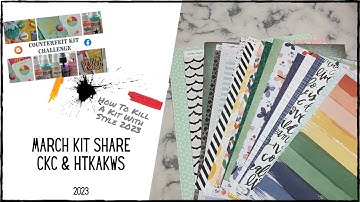 Kit Share || Counterfeit Kit Challenge || How to Kill a Kit with Style - Books || March 2023